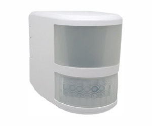 Wall-mounted motion detector with courtesy LED light IP54, SP060B