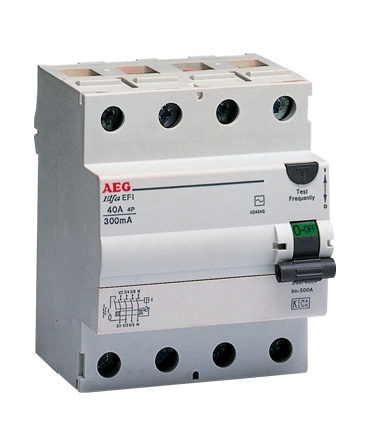 Residual Current Circuit Breakers EFI