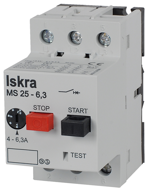 Thermal and magnetic motor protection circuit breakers MS25 (motor starters)